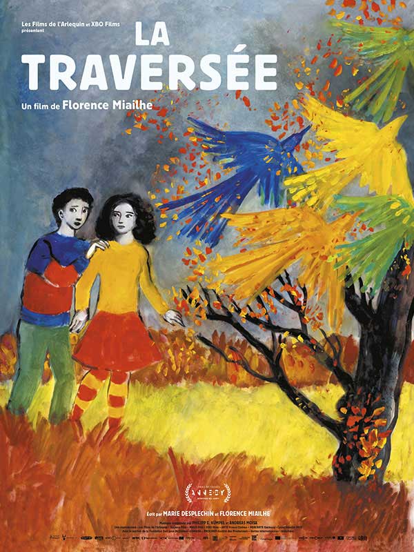 movie advertisement for the french film affiche traversee